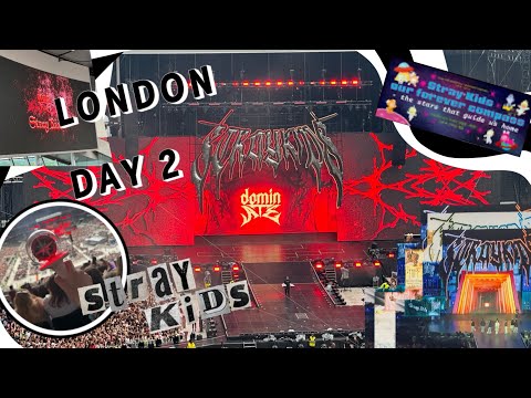 STRAY KIDS LONDON DAY 2 DOMINATE Tottenham Hotspur Stadium ALMOST ALL SONGS FILMED 