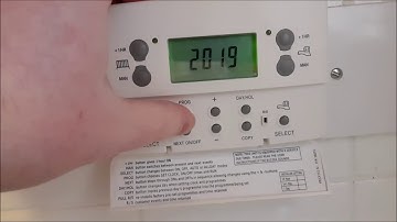 Danfoss FP715Si Clock Settings (Setting The Time)