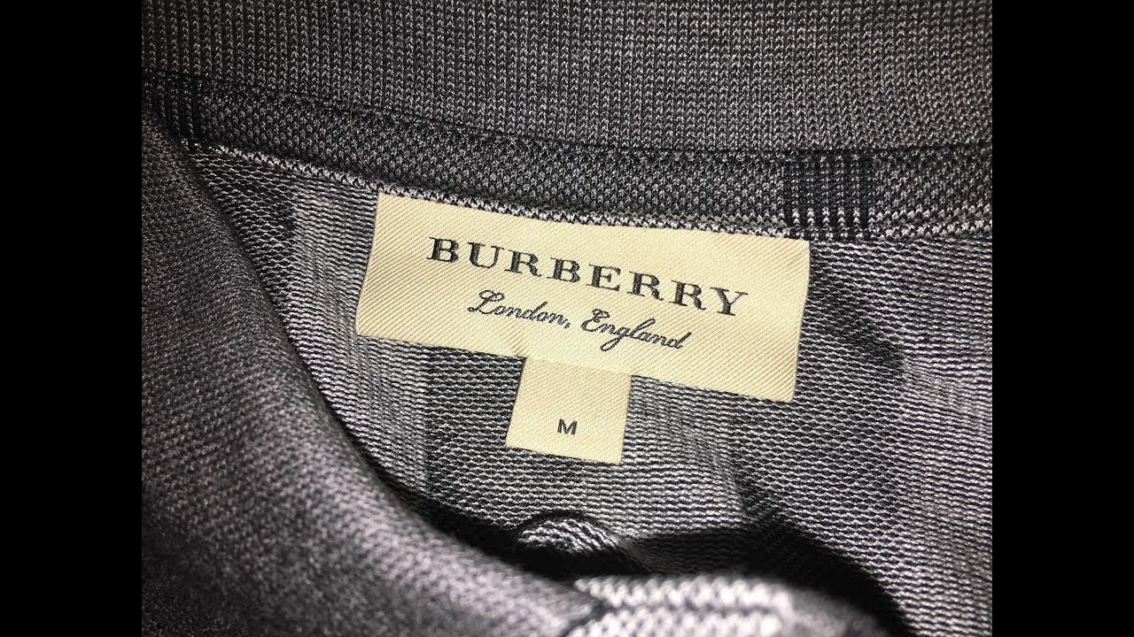 burberry london tag