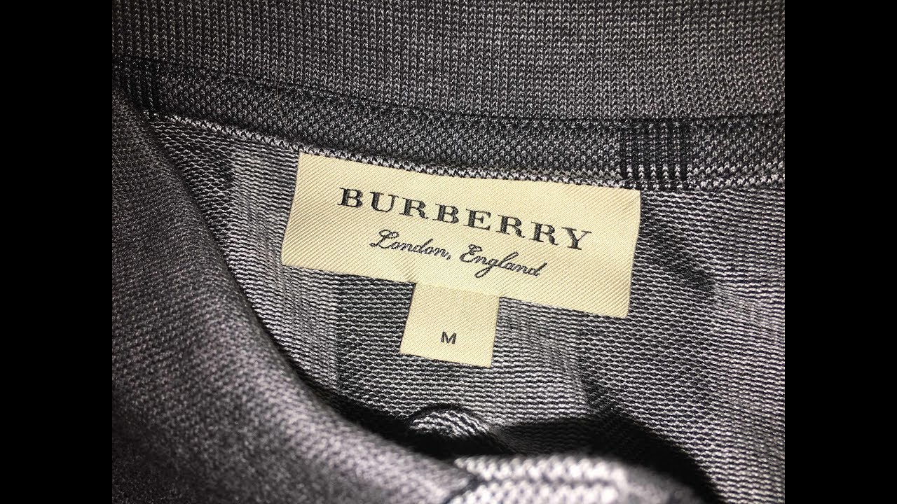 burberry polo legit check