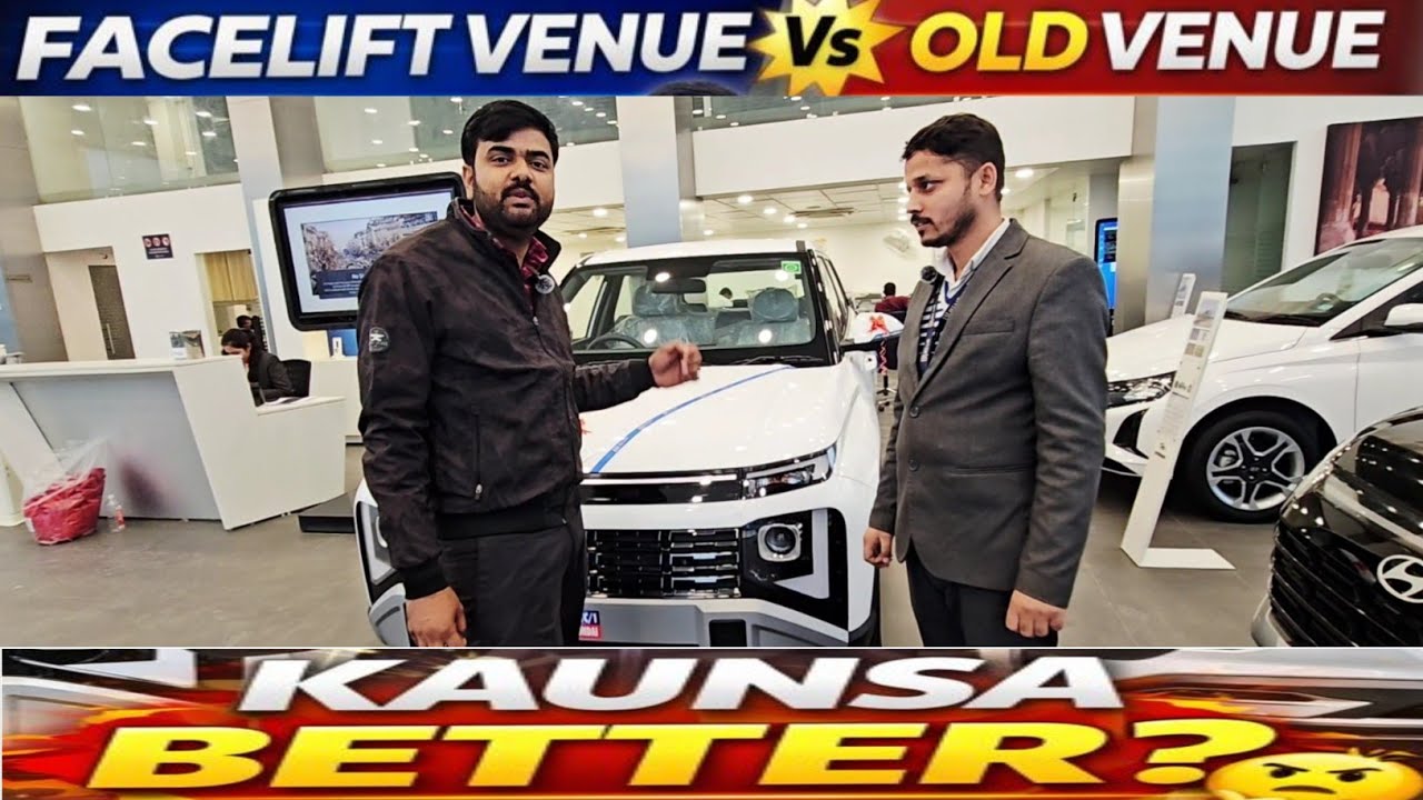 All New Hyundai Venue Facelift 2025 | Hyundai Venue Review | Comparison Facelift Vs Old Venue 
