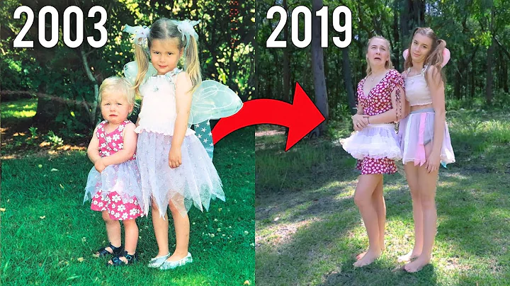 SIBLINGS RECREATE THEIR BABY PHOTOS || Georgia Pro...