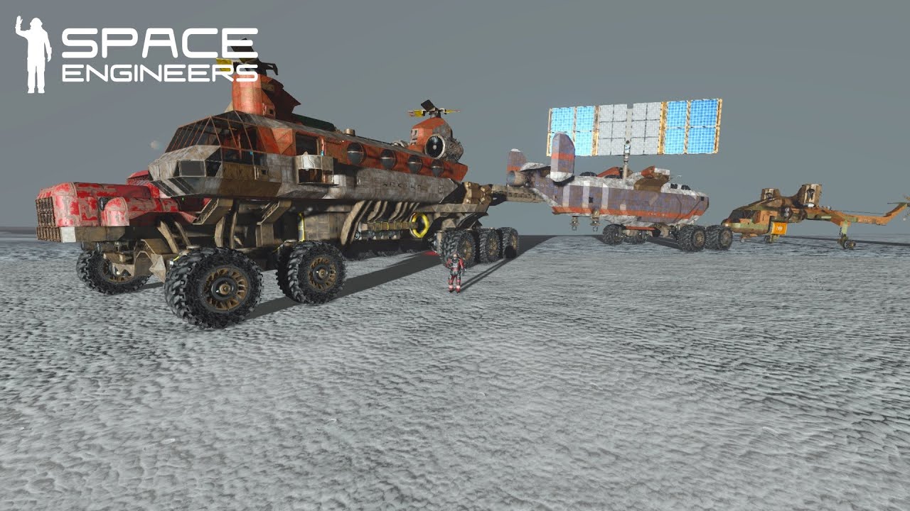 Space Engineers - Scrapyard Survival 14 The parts come together. - YouTube