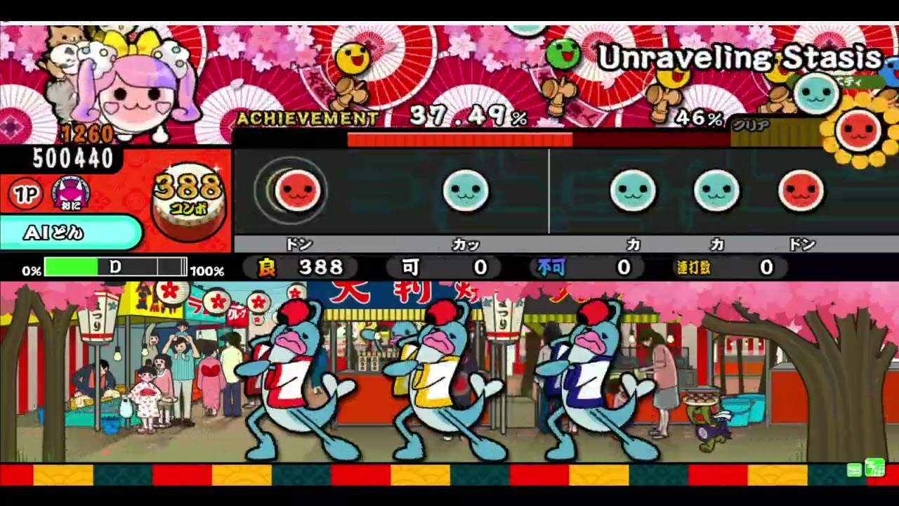 【TaikoCatsCaffe】Unraveling Stasis/I'avenir proche [創作譜面]