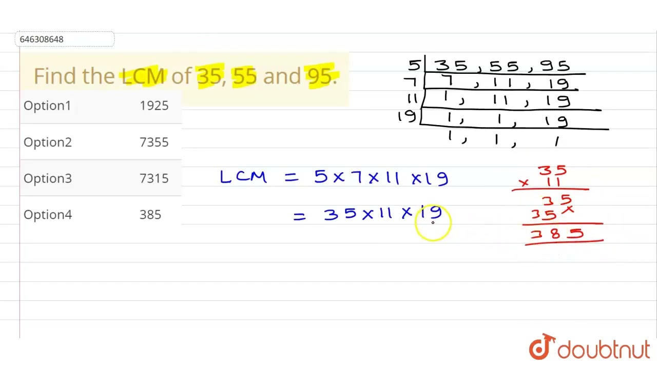 LCM of 35 and 40 - How to Find LCM of 35, 40?