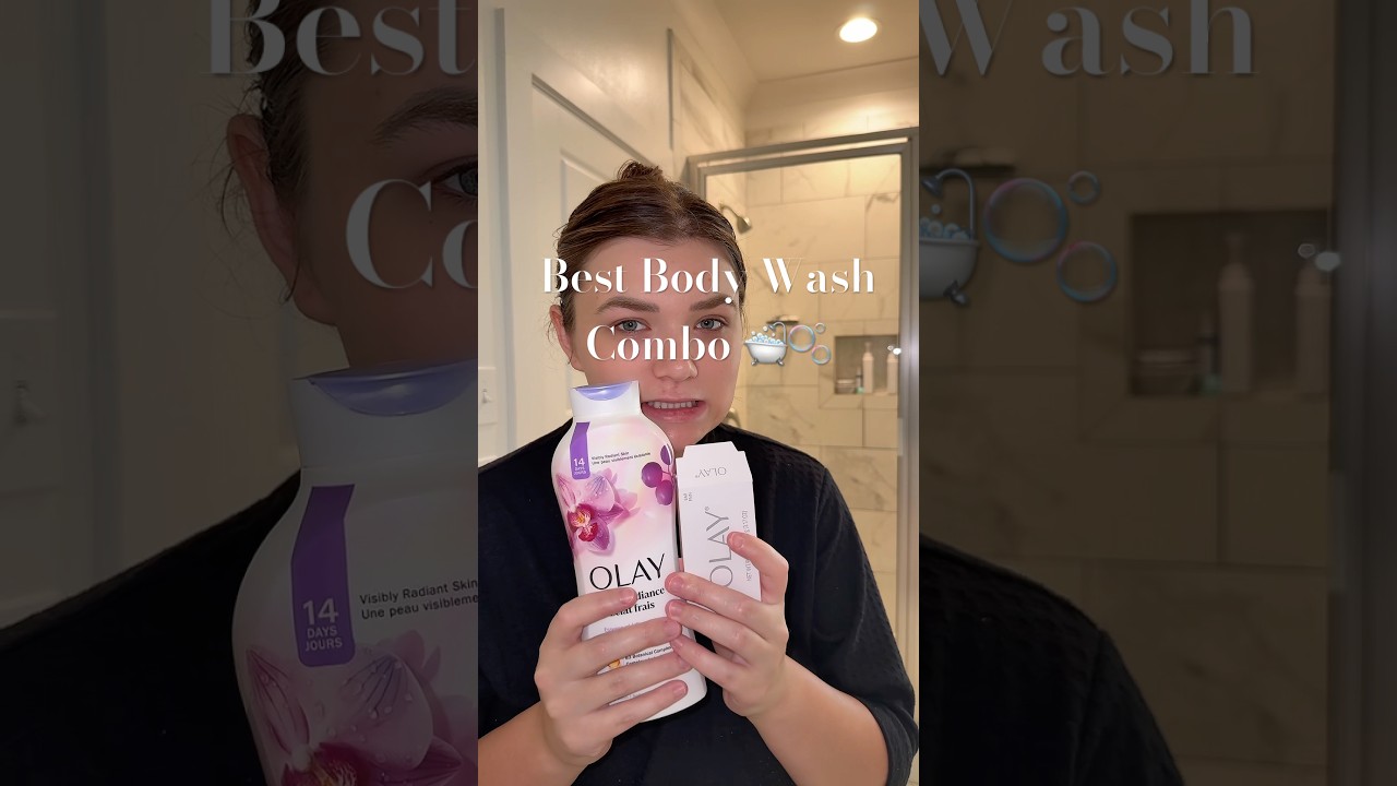 Olay Body Wash + Lotion Combo 🔥 Soft, glowing skin in one step! 
