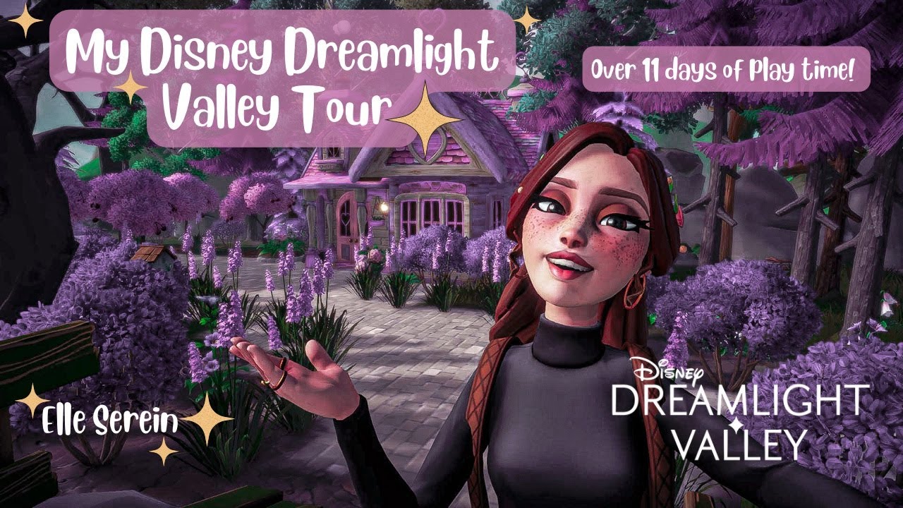 My Disney Dreamlight Valley Tour ✨ (11 days of play time) 