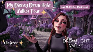 My Disney Dreamlight Valley Tour ✨ (11 days of play time)