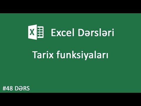 Video: SQL-də standart tarix formatı nədir?