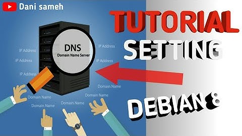 #linux #debian8 #vmware #dns Cara Setting DNS server Debian8 di VMware CLI