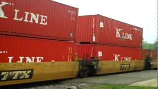 UP 5548 Leads Stack-Auto Train