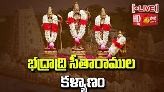 LIVE : భద్రాద్రి సీతారాముల కళ్యాణం | Sri Sitaramula Kalyanam 2023 | Bhadrachalam @SakshiTV