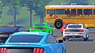 Monster Truck INTERUPTS Nascar Race! (Emergency Response : Liberty County) screenshot 4