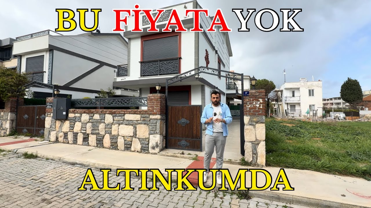 🔥KELEPİR FİYAT🔥 DIDIM ALTUNKUM PLAJII’NA YÜRÜME MESAFESINDE 3 +1 HAVUZLU OTOPARKLI VILLA