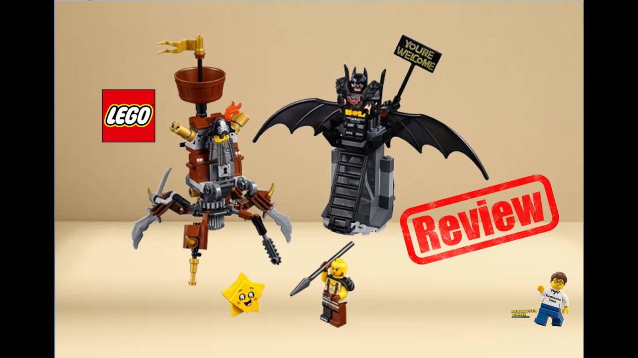 LEGO 70836 - LEGO THE MOVIE - Battle-Ready Batman™ and MetalBeard - Review
