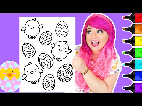 Coloring Easter Eggs
