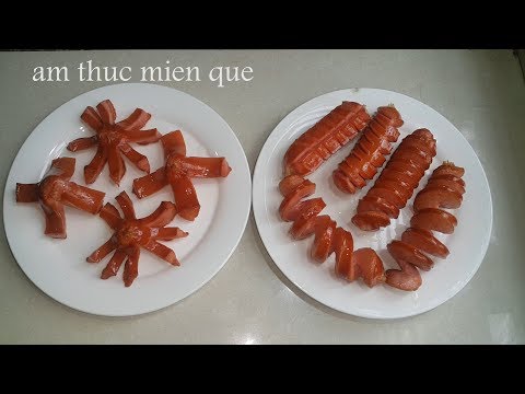 Video: Cách Cắt Xúc Xích