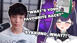 Sykkuno Asks Numi What Her Favourite Race Is