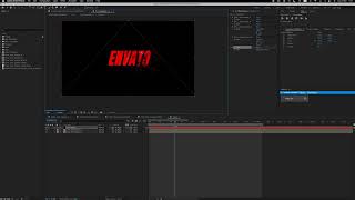 Trailer Titles Explode AE Tutorial  (After Effects)