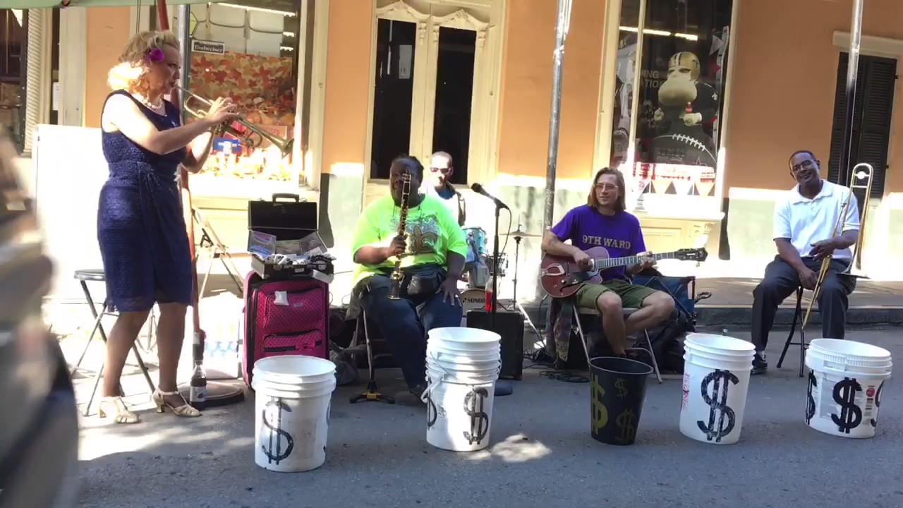 Gunhild Carling in New Orleans - Doreen Ketchens jazz - By and By