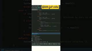 Calculator Program in Java |#java #javaforbeginners #algorithm #javaprogramming #coding#codinginjava