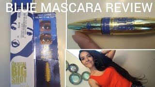 Blue Mascara? Maybelline #GreatLashBlue & Unstoppable Eyeliner Review