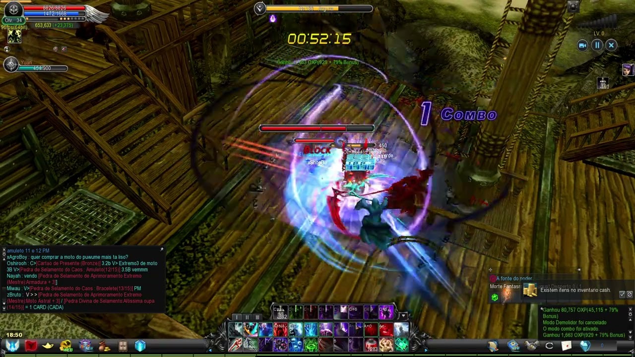 Cabal Online Brasil: Ilha proibida  Desperta - DM (Dark Mage at Forbidden Island).