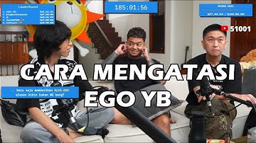 Cara Mengatasi EGO REZA ARAP ala EKA GUSTIWANA @ybrap #marapthon #marapthon2