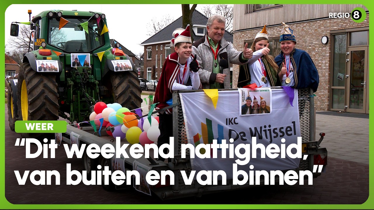 Weerboer Gerrit Vossers voorspelt een wisselvallig carnavalsweekend