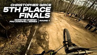 Gopro: 5Th Place Finals - Christopher Grice -  Round 1 Monster Energy Pro Downhill Series