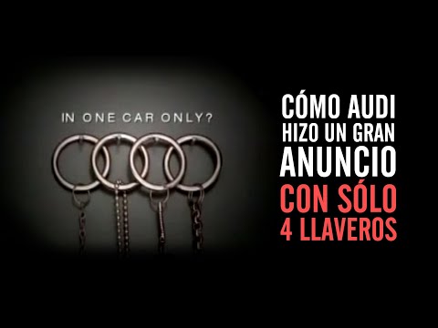 📺 Anuncio Audi | In one car only? 🚘| All in one car | Audi llaveros 🔑 🔑 🔑 🔑