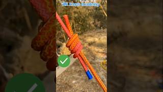 How to Join Two Ropes Permanently!#bushcraft #ropeknottutorial 👍