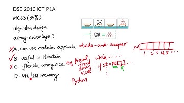 DSE 2013 ICT MC33 - Algorithm design using array advantage