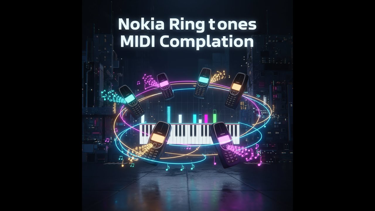 Popular Nokia Ringtones MIDI Compilation (Synthesia)