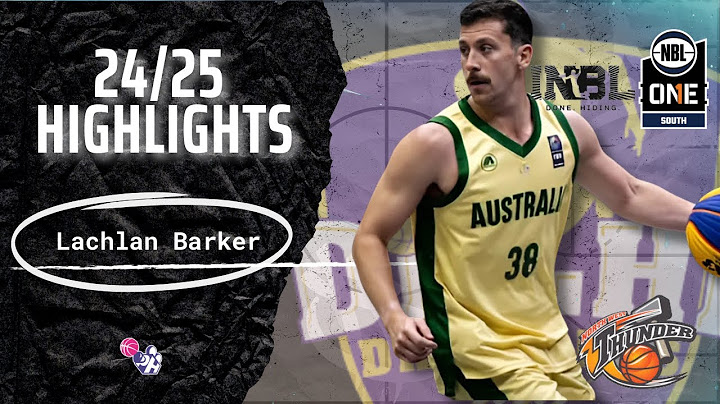 Lachlan Barker Highlights 2024/25 || India & Australia NBL || NW Tasmania & Delhi Dribblers