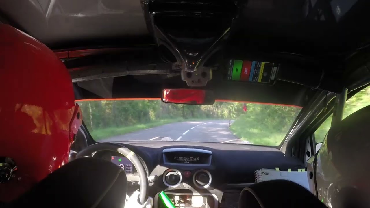 Rallye Ain-Jura 2025- ES1 | Arthur DELACROIX - Marie Gallo | C2 R2 MAX