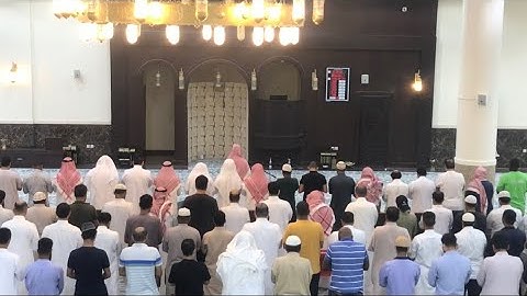 صلاة التراويح الليلة١لعام ١٤٤٣هـ من جامع الخير بحي المعيزلية للقارئ :عبدالرحمن بن يحيى مدخلي