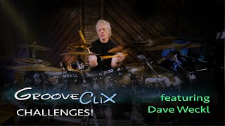 GrooveClix CHALLENGES(#3)  Empty Bar with Dave Weckl  #metronome #beats #loops #click