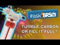 Do you let carbon tumble or fill the vertex media reactor full  askbrstv