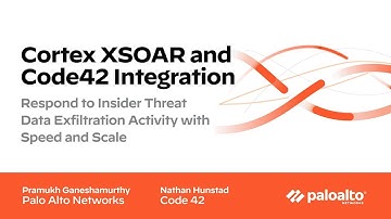 Stop Insider Threats: Code42 & Cortex XSOAR Integration