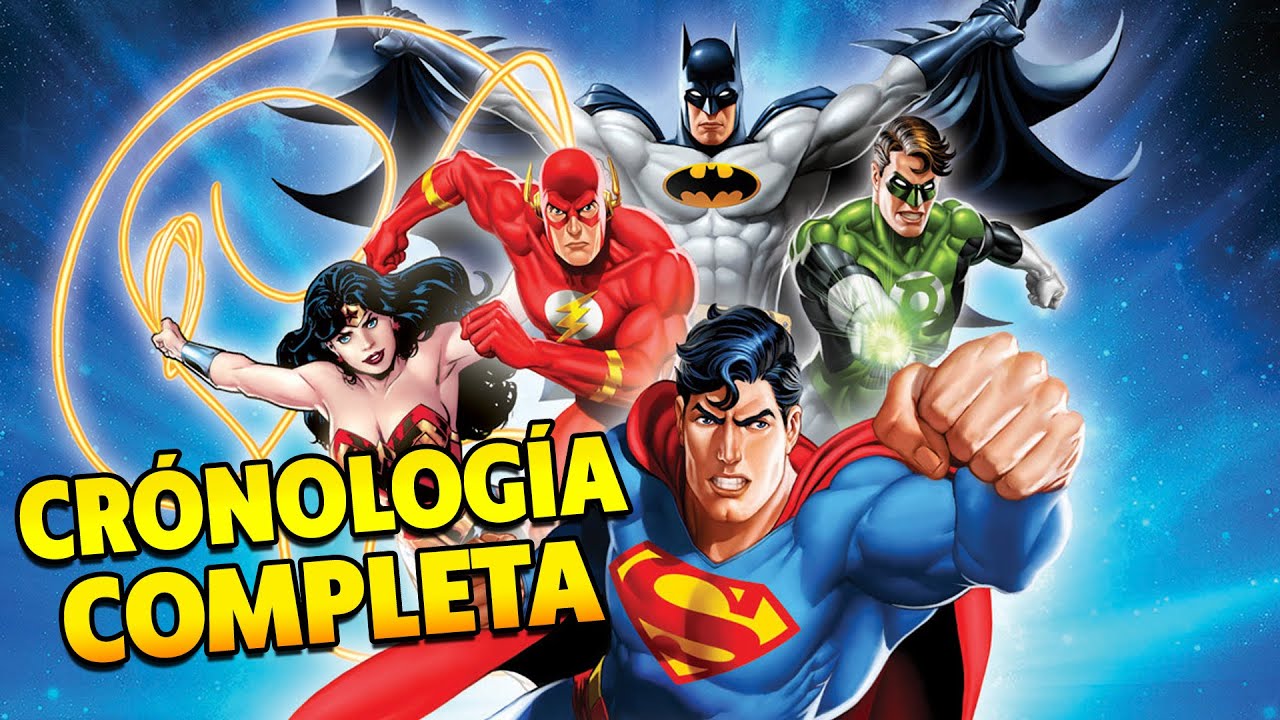 TODAS las películas animadas DC en ORDEN CRONOLÓGICO (GUÍA EXPLICADA) -  YouTube