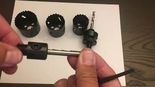AV Steel Hole Saw Kit - Review, Feature Demo & Test