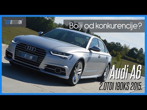 TEST VOŽNJA///AUDI A6 2.0TDI 190KS S-line///FACELIFT