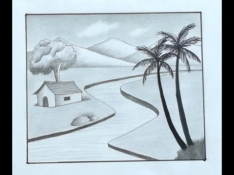 Drawing Tutorial – How to draw landscapes or background scenery – INTRO