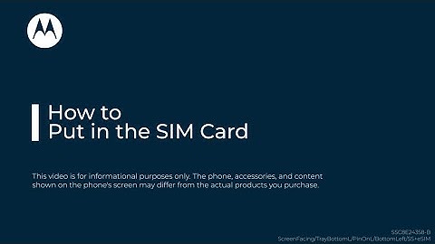 SIM card setup for your motorola edge 50 series / edge 60 pro / edge 2025 / edge 70 single SIM phone