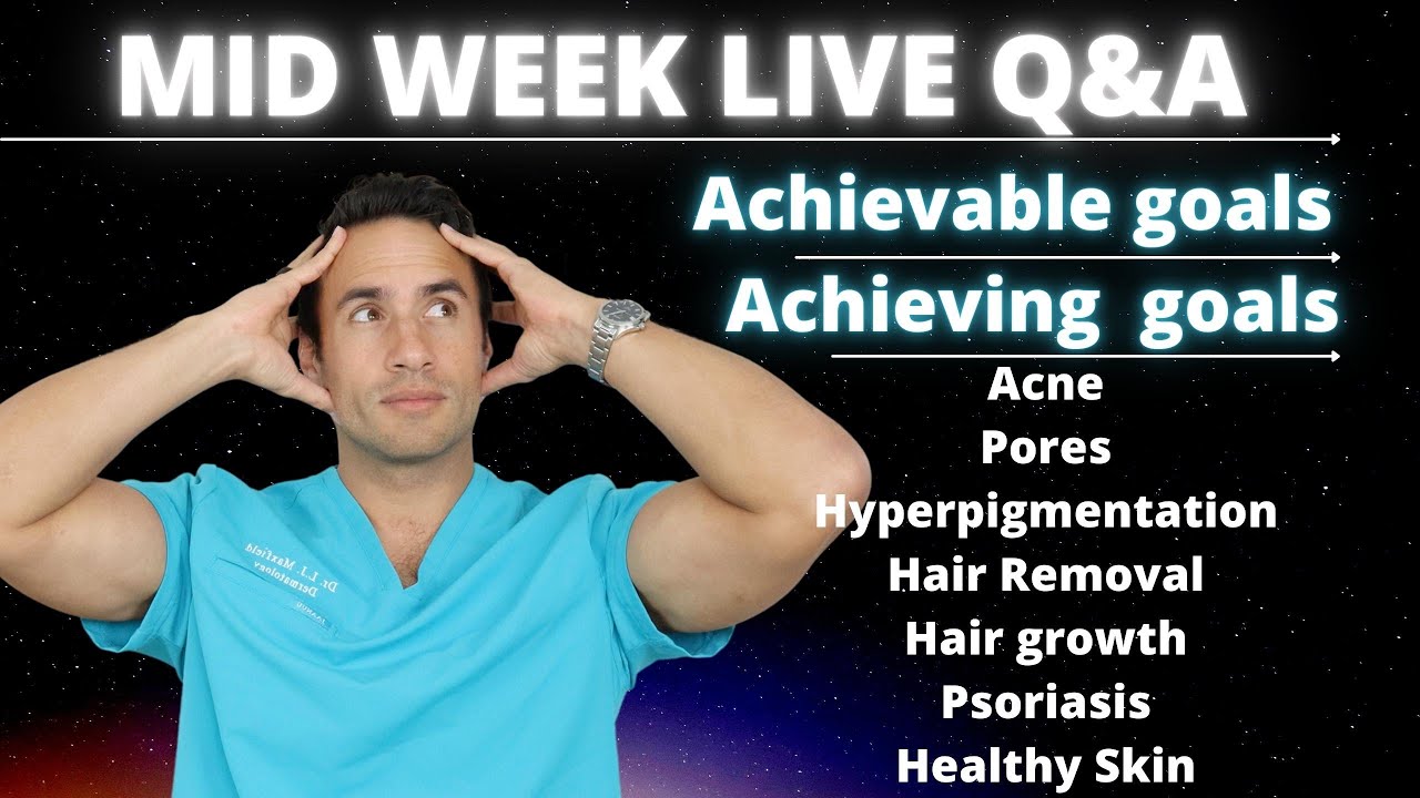 Achievable Skincare Goals (LIVE QnA) - YouTube
