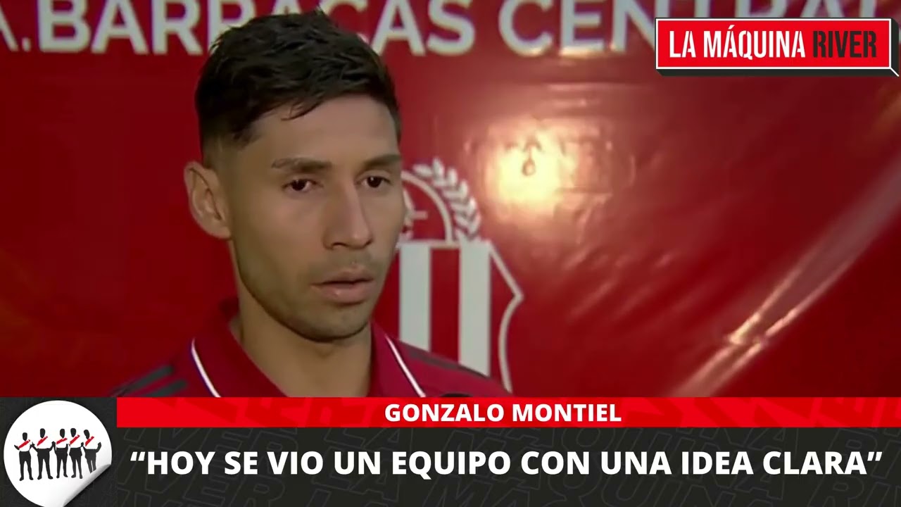 🎙️GONZALO MONTIEL: "HOY SE VIO UN EQUIPO CON UNA IDEA CLARA, PERO TENEMOS MUCHO POR MEJORAR"