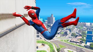 GTA 5 Jumping off Highest Buildings #25 - GTA 5 Funny Moments &amp; Gameplay Fails
