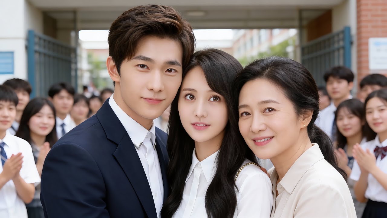 窮丫頭上學被嘲笑沒人疼，霸總爹媽親自開車送校門，這排面直接羨煞全校！💞