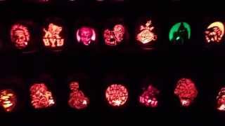 Ken's Pumpkin Patch Home Display- Halloween 2014